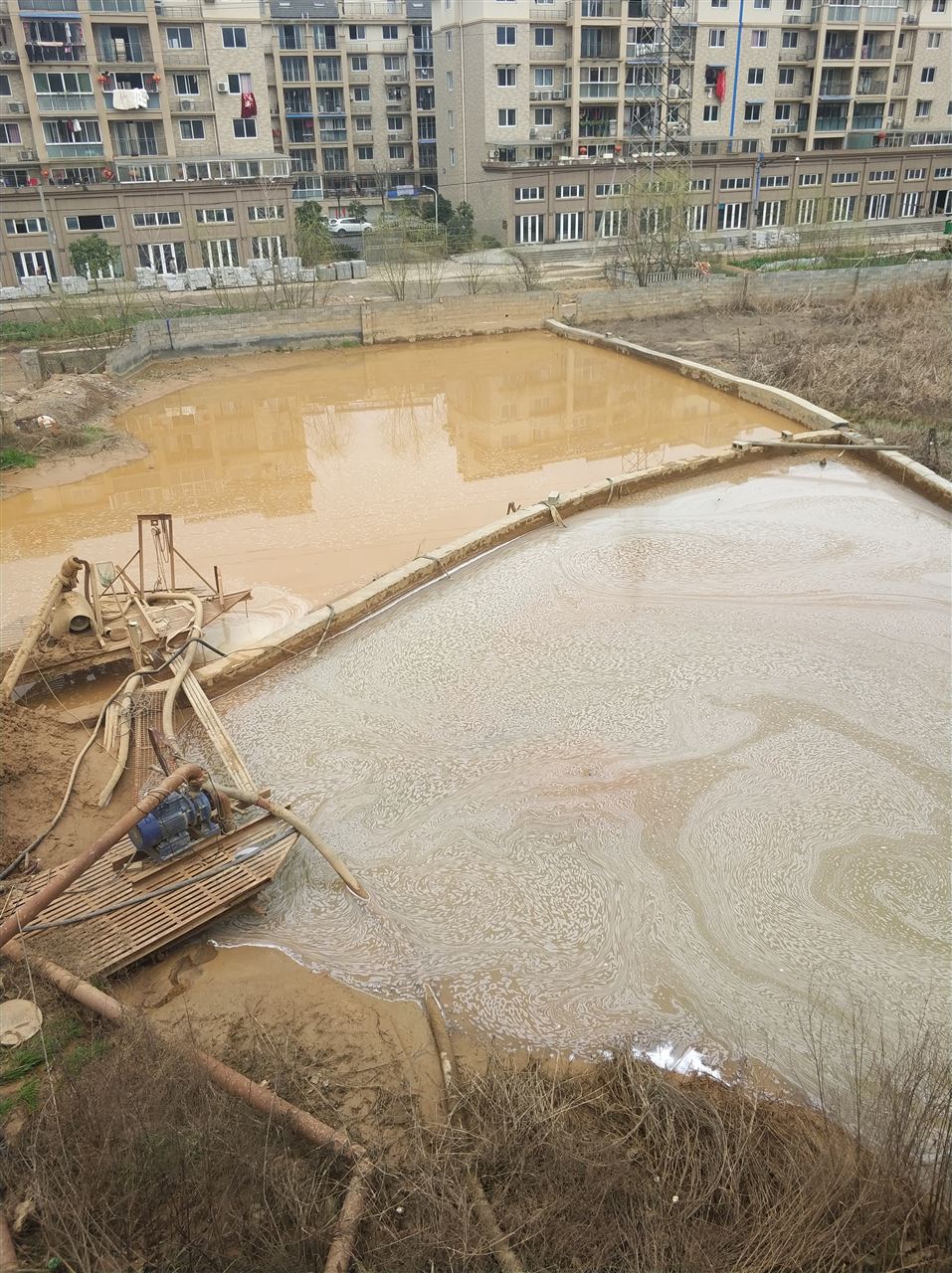 凤城沉淀池淤泥清理-厂区废水池淤泥清淤